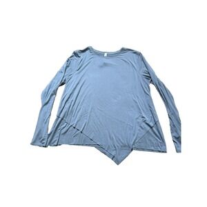 Lululemon Sweetest Day Long Sleeve Layered Blue  Shirt Womens 10